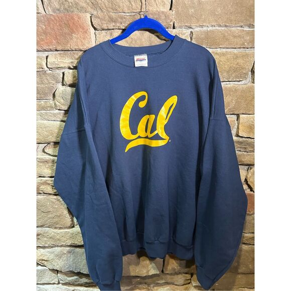 Size XXL - Vintage 1990s University of California Sweatshirt Crewneck - Picture 1 of 6